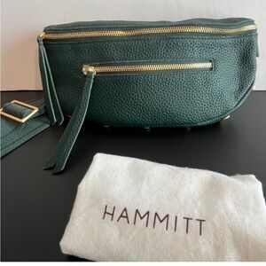 Hammitt emerald green Charles crossbody